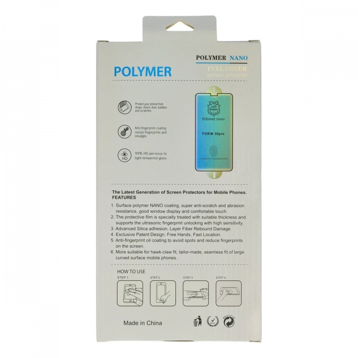 Newface iPhone 13 Mini Polymer Nano Ekran Koruyucu