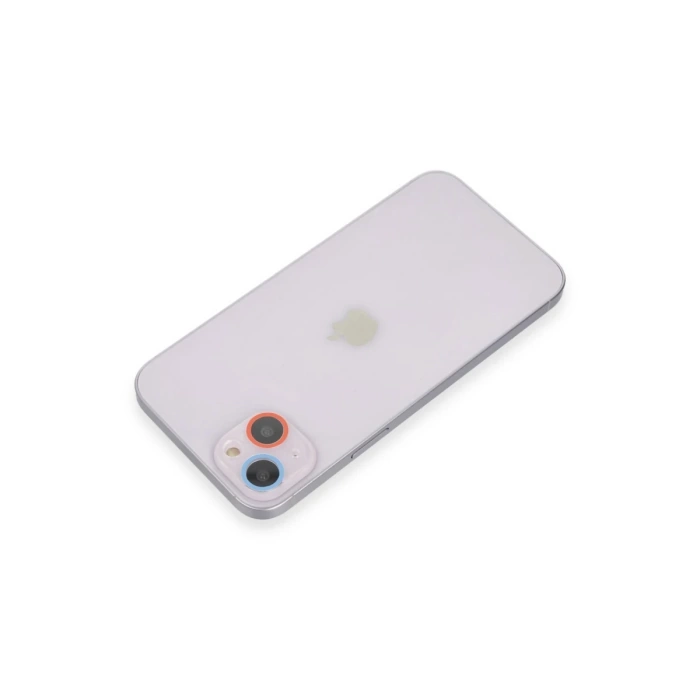 Newface iPhone 13 Mini Renkli Kamera Lens Koruma Cam