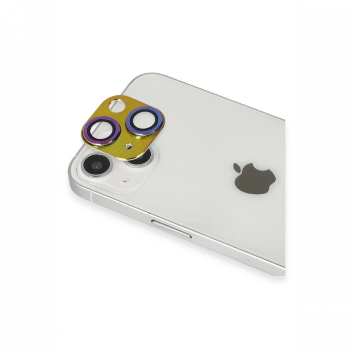 Newface iPhone 13 Pers Alüminyum Kamera Lens