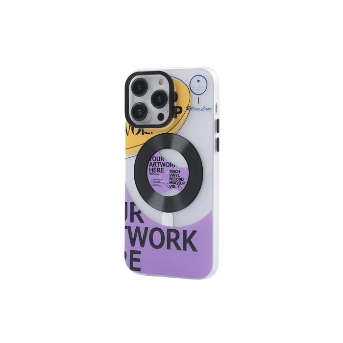 Newface iPhone 13 Pro Kılıf Apollo Magneticsafe Desenli Kapak