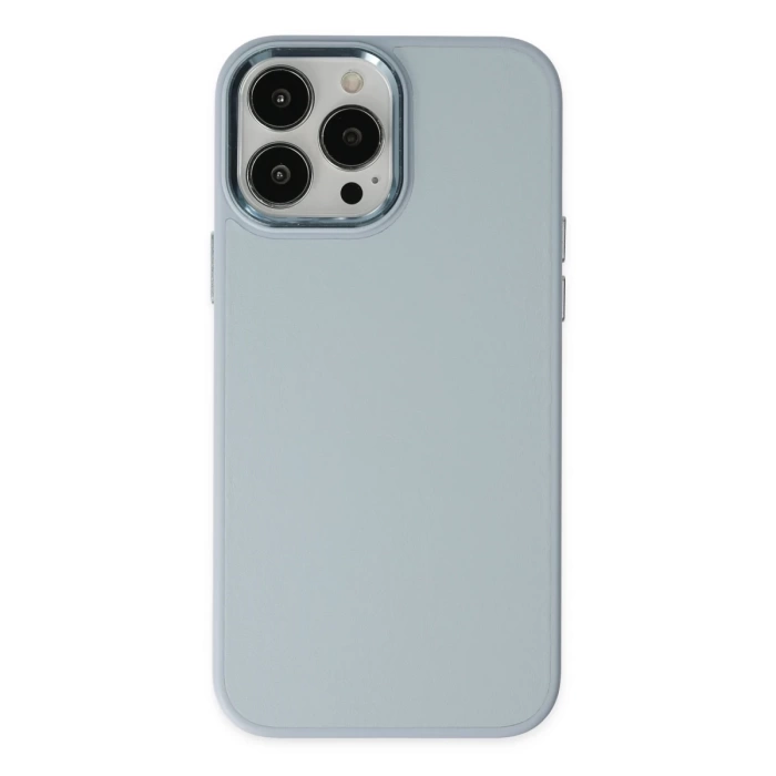 Newface iPhone 13 Pro Kılıf Asya Deri Silikon