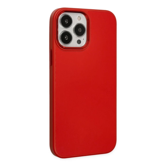Newface iPhone 13 Pro Kılıf Asya Deri Silikon