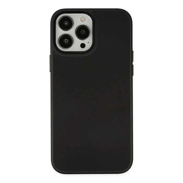 Newface iPhone 13 Pro Kılıf Asya Deri Silikon