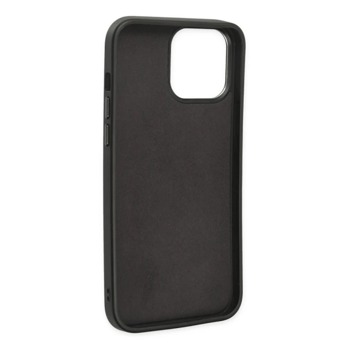Newface iPhone 13 Pro Kılıf Asya Deri Silikon