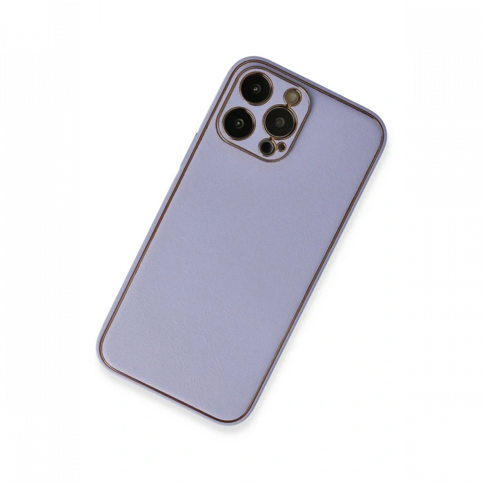 Newface iPhone 13 Pro Kılıf Coco Deri Silikon Kapak