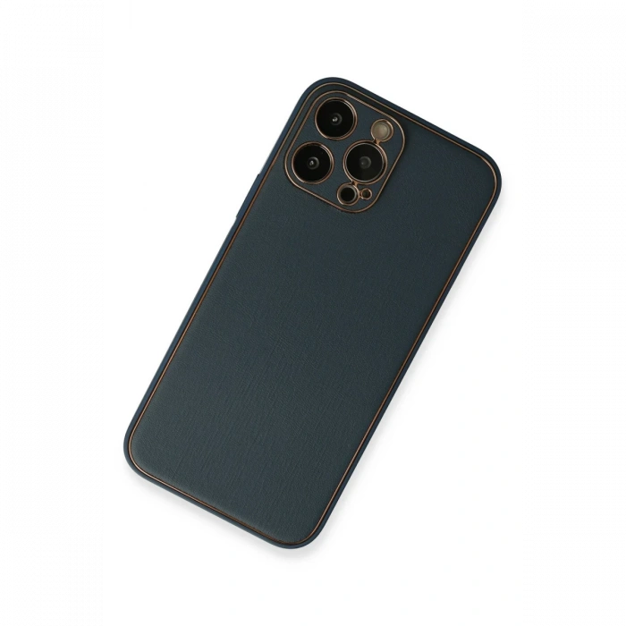 Newface iPhone 13 Pro Kılıf Coco Deri Silikon Kapak