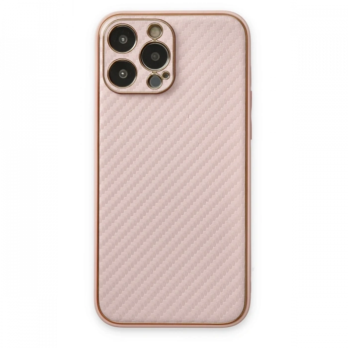 Newface iPhone 13 Pro Kılıf Coco Karbon Silikon