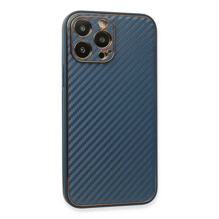 Newface iPhone 13 Pro Kılıf Coco Karbon Silikon
