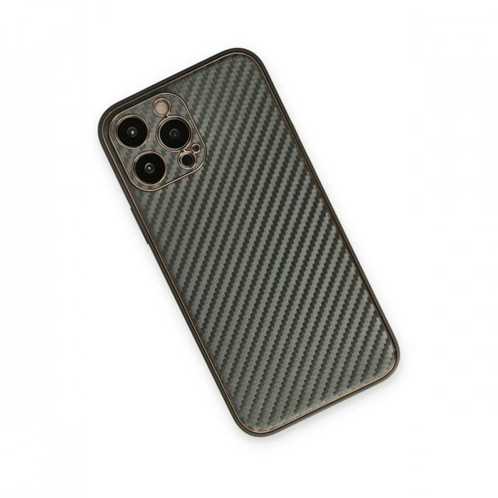 Newface iPhone 13 Pro Kılıf Coco Karbon Silikon