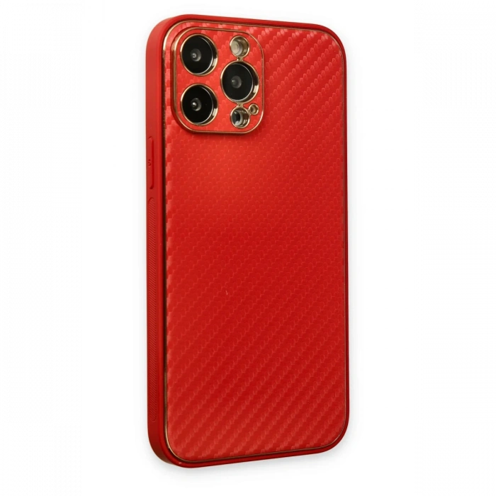 Newface iPhone 13 Pro Kılıf Coco Karbon Silikon
