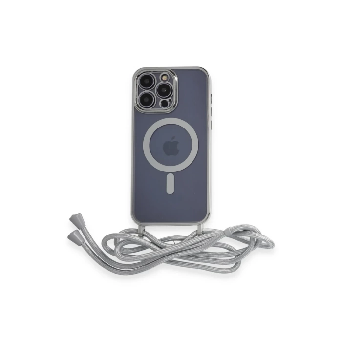 Newface iPhone 13 Pro Kılıf Divo Lazer Askılı Magsafe Kapak