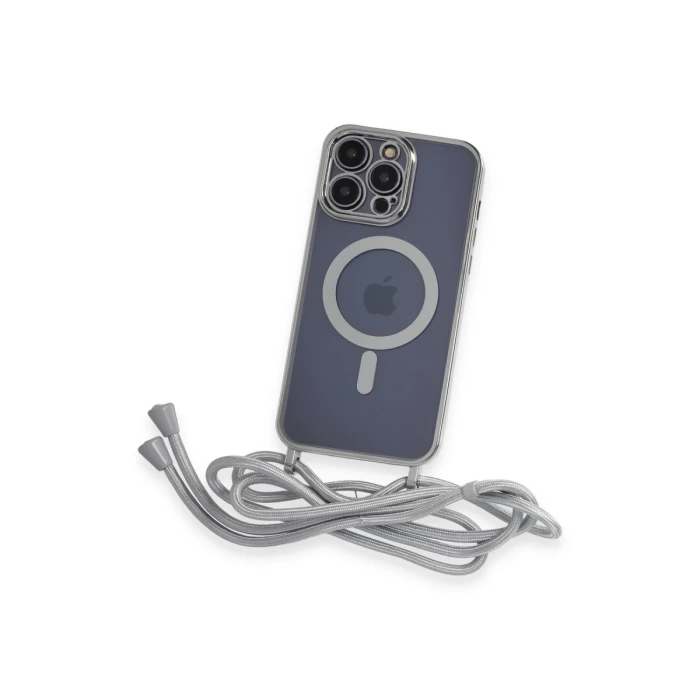 Newface iPhone 13 Pro Kılıf Divo Lazer Askılı Magsafe Kapak