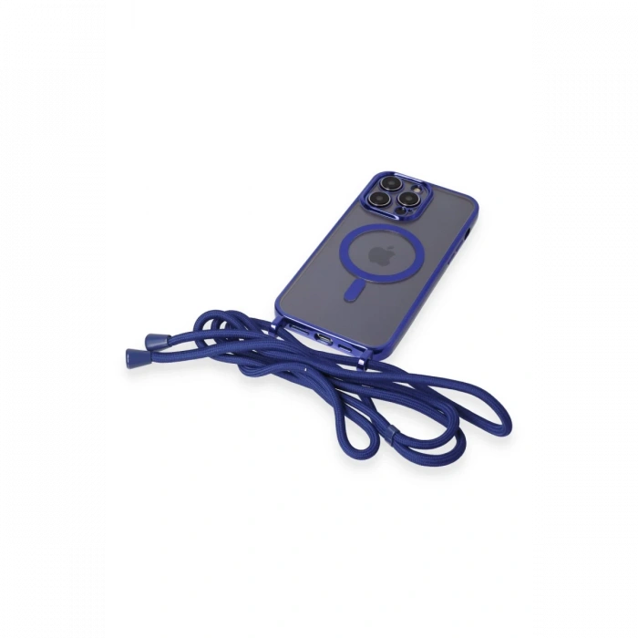 Newface iPhone 13 Pro Kılıf Divo Lazer Askılı Magsafe Kapak