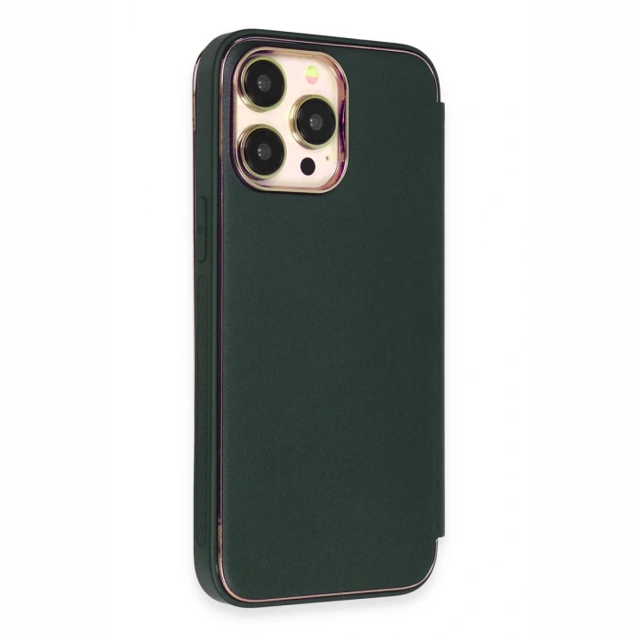 Newface iPhone 13 Pro Kılıf Dolpin Kapaklı