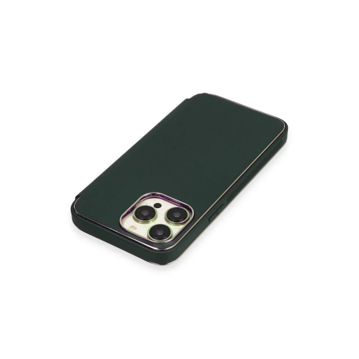 Newface iPhone 13 Pro Kılıf Dolpin Kapaklı