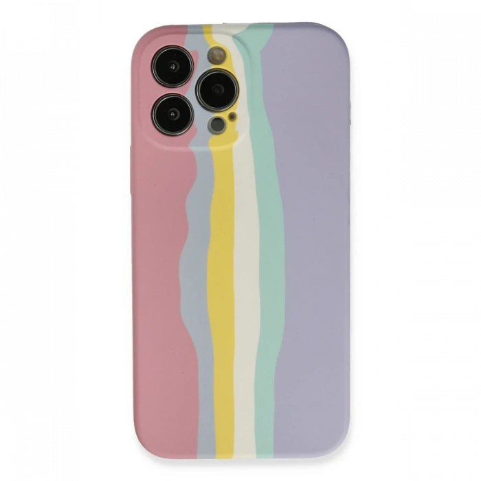 Newface iPhone 13 Pro Kılıf Ebruli Lansman Silikon