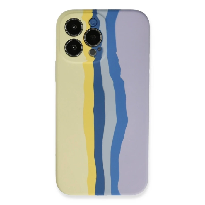 Newface iPhone 13 Pro Kılıf Ebruli Lansman Silikon