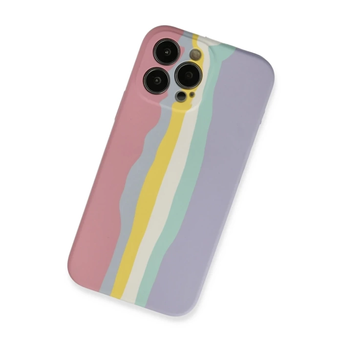 Newface iPhone 13 Pro Kılıf Ebruli Lansman Silikon