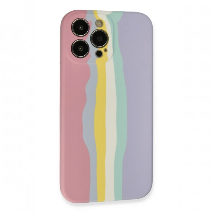 Newface iPhone 13 Pro Kılıf Ebruli Lansman Silikon