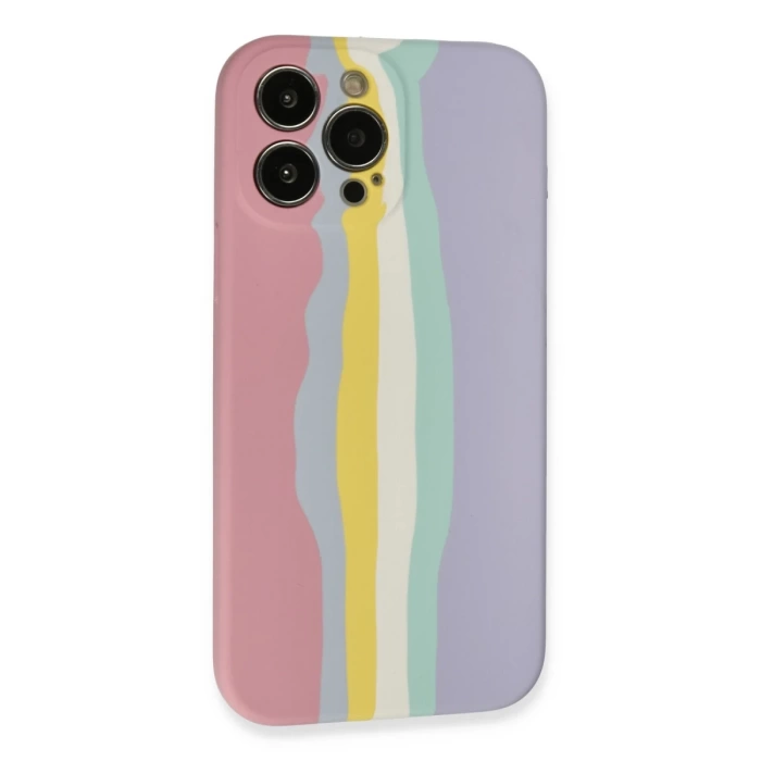Newface iPhone 13 Pro Kılıf Ebruli Lansman Silikon