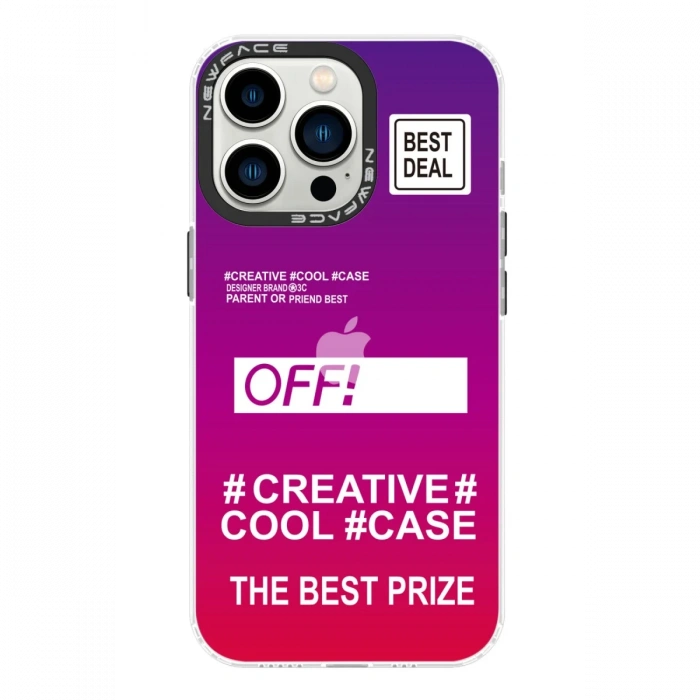 Newface iPhone 13 Pro Kılıf Estoril Desenli Kapak
