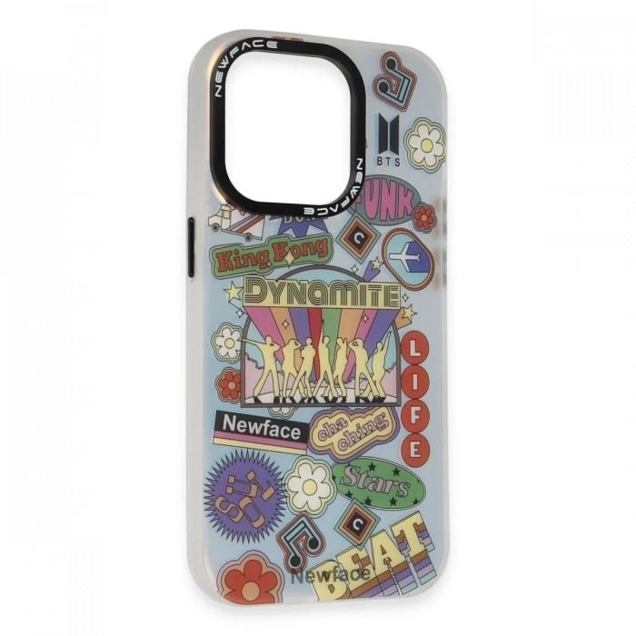 Newface iPhone 13 Pro Kılıf Estoril Desenli Kapak