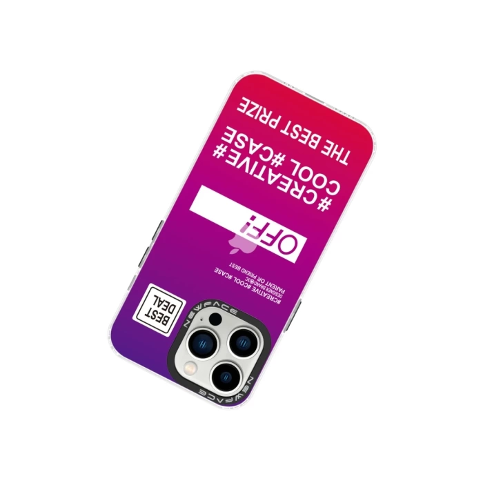Newface iPhone 13 Pro Kılıf Estoril Desenli Kapak