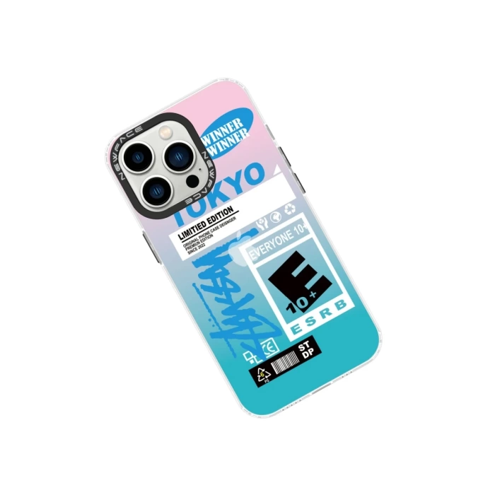 Newface iPhone 13 Pro Kılıf Estoril Desenli Kapak