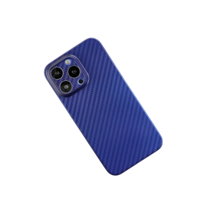 Newface iPhone 13 Pro Kılıf Karbon PP Silikon