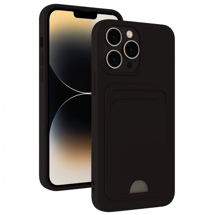 Newface iPhone 13 Pro Kılıf Kelvin Kartvizitli Silikon