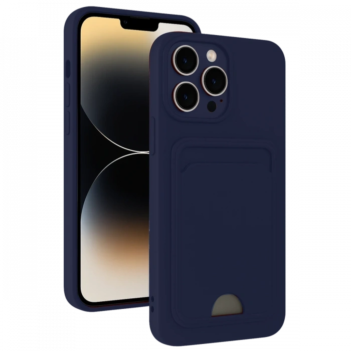 Newface iPhone 13 Pro Kılıf Kelvin Kartvizitli Silikon