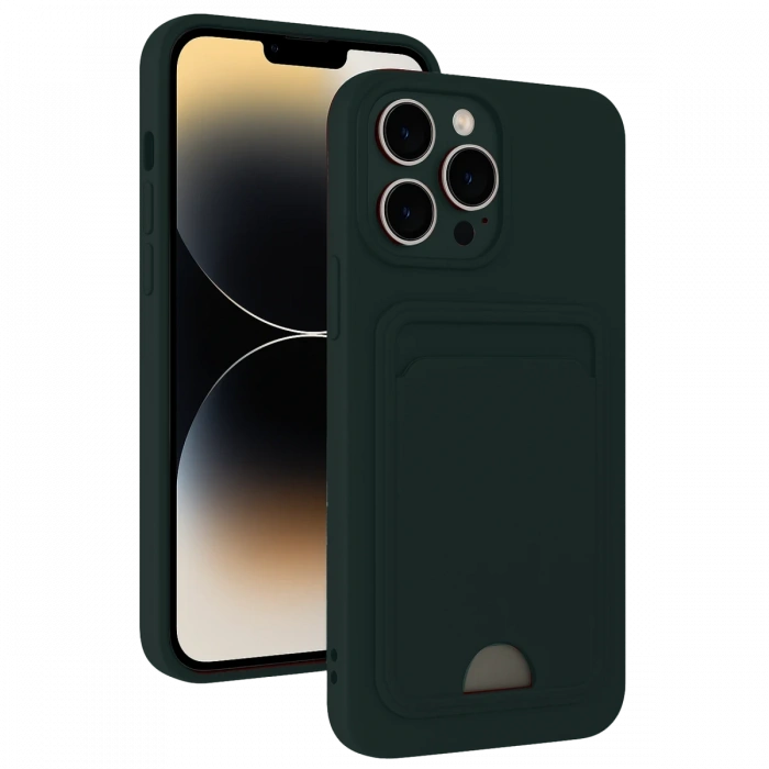 Newface iPhone 13 Pro Kılıf Kelvin Kartvizitli Silikon