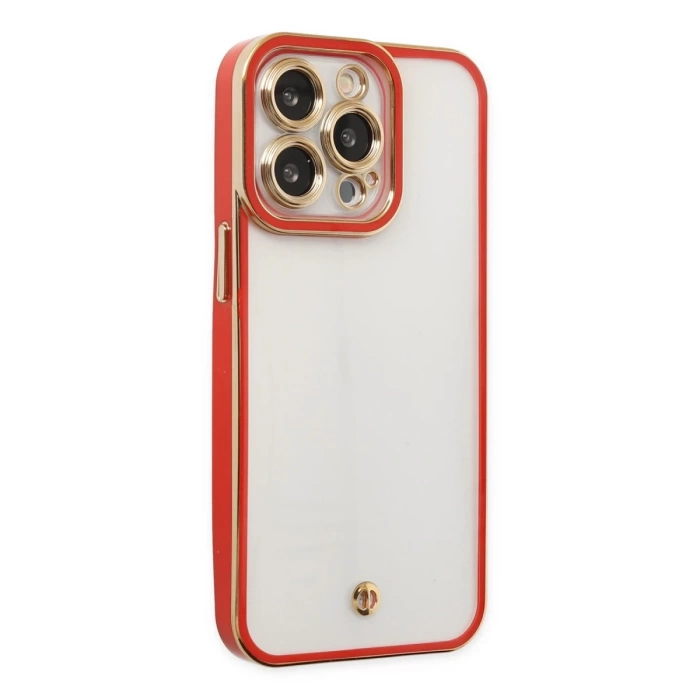 Newface iPhone 13 Pro Kılıf Liva Lens Silikon
