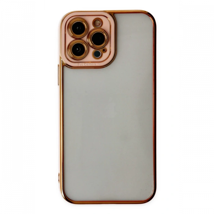 Newface iPhone 13 Pro Kılıf Liva Lens Silikon
