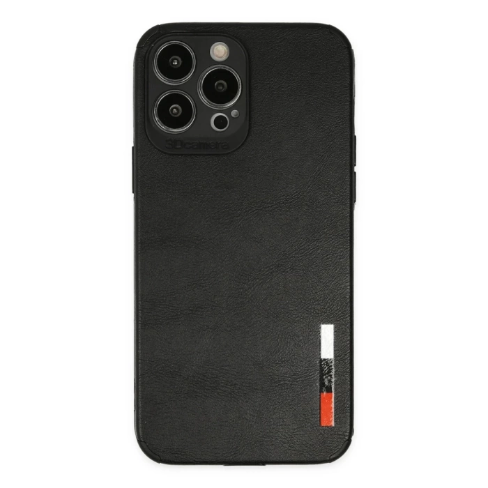 Newface iPhone 13 Pro Kılıf Loop Deri Silikon