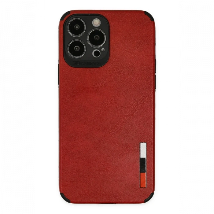 Newface iPhone 13 Pro Kılıf Loop Deri Silikon