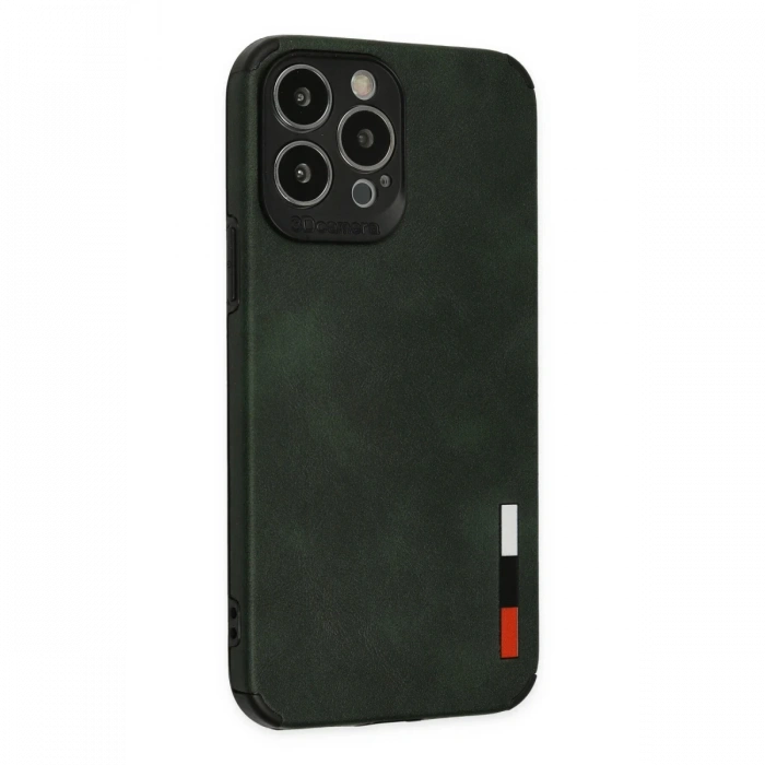 Newface iPhone 13 Pro Kılıf Loop Deri Silikon