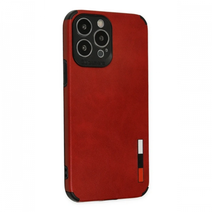 Newface iPhone 13 Pro Kılıf Loop Deri Silikon