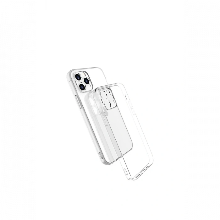 Newface iPhone 13 Pro Kılıf Lüx Şeffaf Silikon