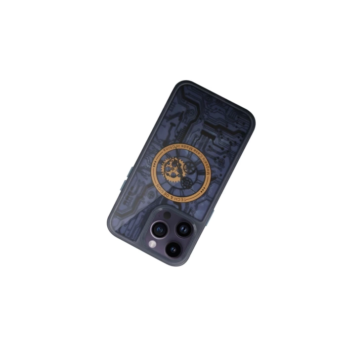 Newface iPhone 13 Pro Kılıf Magic Magneticsafe Silikon - Siyah