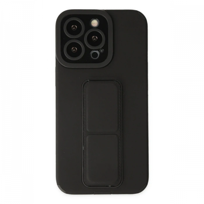 Newface iPhone 13 Pro Kılıf Mega Standlı Silikon