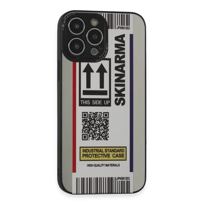 Newface iPhone 13 Pro Kılıf Mirror Desenli Kapak