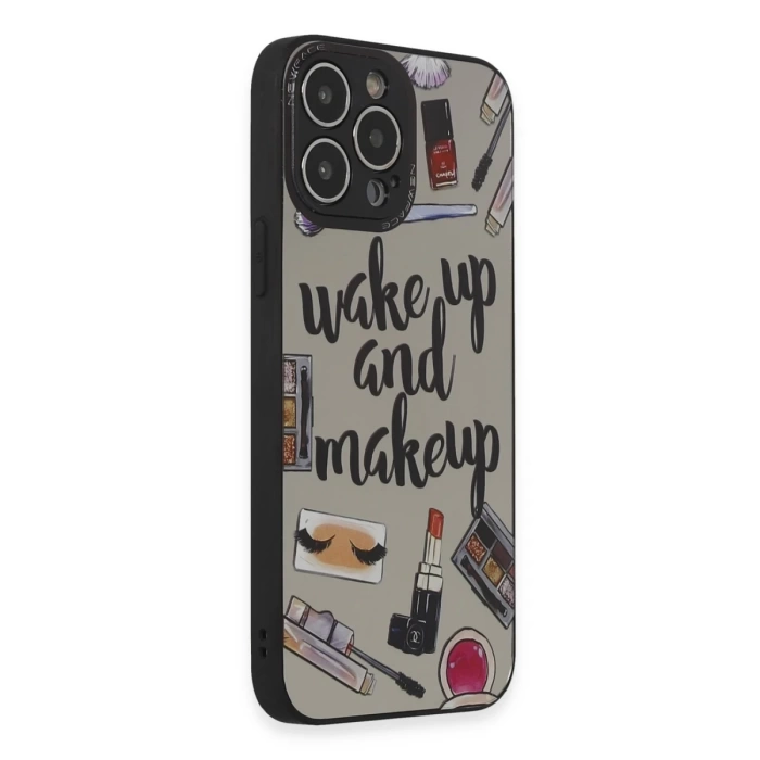 Newface iPhone 13 Pro Kılıf Mirror Desenli Kapak
