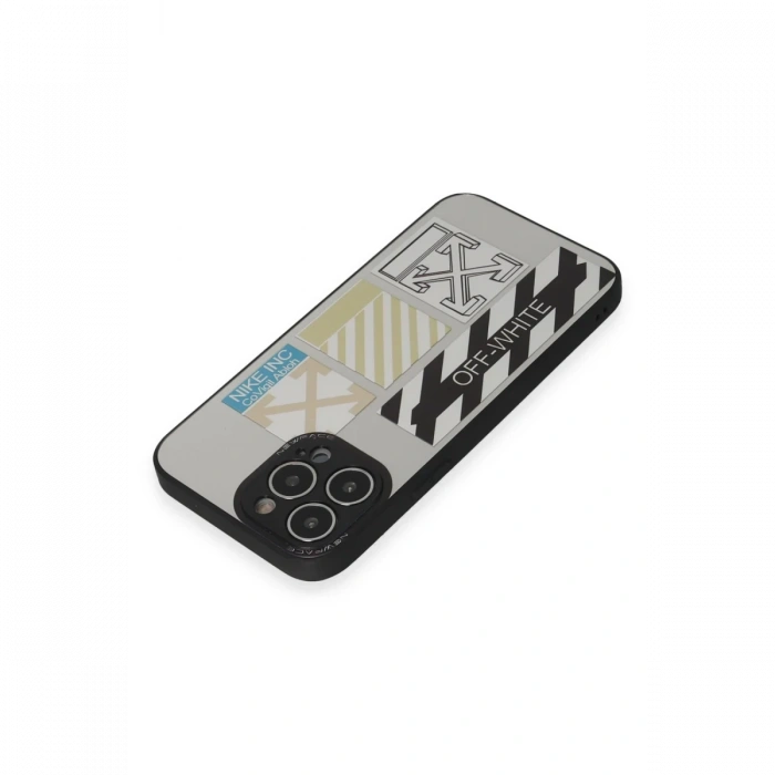 Newface iPhone 13 Pro Kılıf Mirror Desenli Kapak