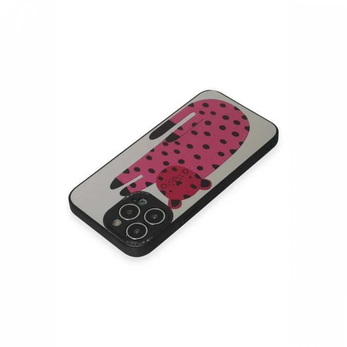 Newface iPhone 13 Pro Kılıf Mirror Desenli Kapak