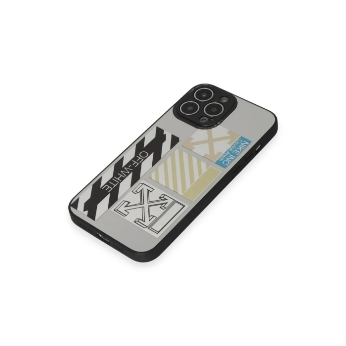 Newface iPhone 13 Pro Kılıf Mirror Desenli Kapak