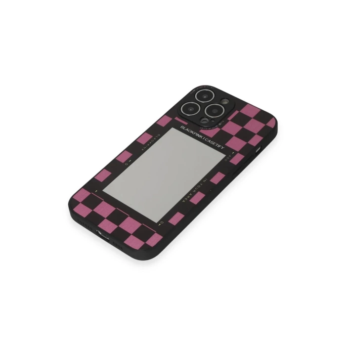 Newface iPhone 13 Pro Kılıf Mirror Desenli Kapak
