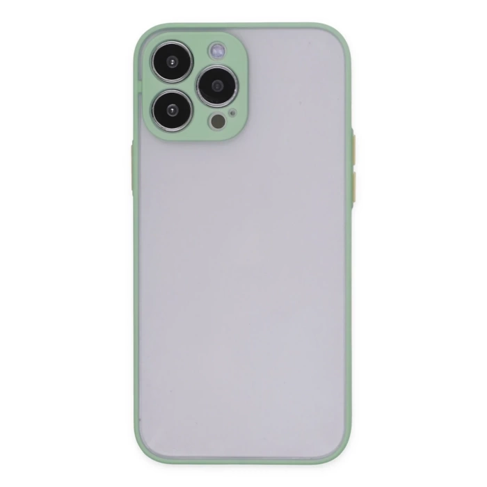 Newface iPhone 13 Pro Kılıf Montreal Silikon Kapak