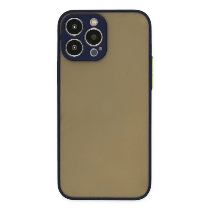 Newface iPhone 13 Pro Kılıf Montreal Silikon Kapak