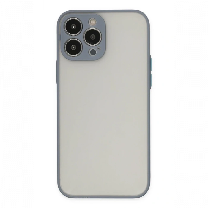 Newface iPhone 13 Pro Kılıf Montreal Silikon Kapak